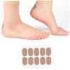 Gatuida 10sheets Breathable Heel Tapes Wear Foot Corns Stickers for