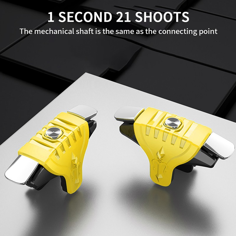 8 Pcs F1 Metal Games Buttons Mobile Shooting Trigger Controller