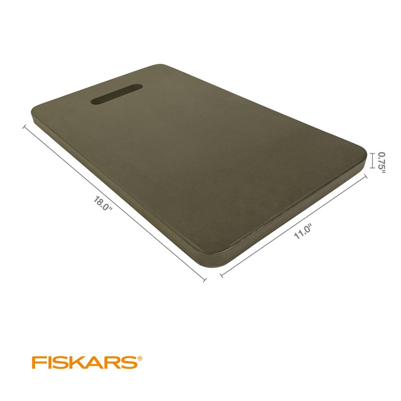 Fiskars Garden Kneeling Pad, 11" x 18" Lightweight and Thick