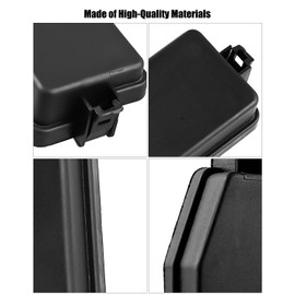 QAGGUM Fuse Box Cover Fit for Nissan Rogue 2014 2015 2016 2017 2018 2019 2020 Replace 24382-4BA0B 243824BA0B