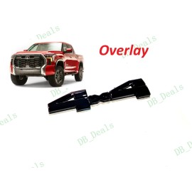 TOYOTA NEW Overlay Gloss Blackout Rear Tailgate 4x4 Emblem Badge For 2022+ Tundra