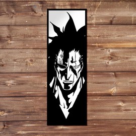 Kenpachi Vinyl Sticker - Handmade JDM Slapper Sticker for Waterproof Window, Laptop, Kindle, and Water Bottle - Style: 1, Size: 8" W x 2.75" H