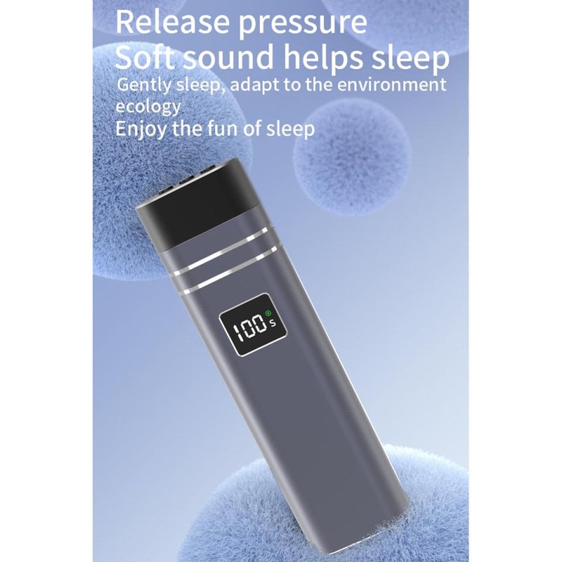 Denash Bone Conduction Bluetooth Pillow Speaker, 15-Hour Sleep Speaker with