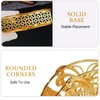 Gold Butterfly Napkin Holder, Modern Metal Upright Napkin Dispenser for