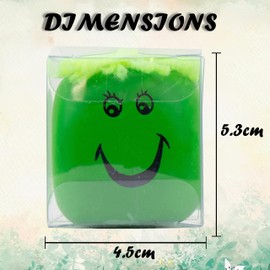 5PCs Squeeze Balls for Kids, Funny Face Party Bag Fillers for Kids Unisex, 3D Stress Relief Balls, Smiley Squishy Balls Toys, Fidget Toy for Kids 3+Years