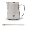 LELIT Milk Jug 50Cl and Latte Art Pen - Silver