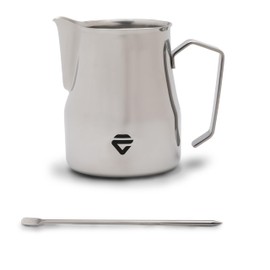 LELIT Milk Jug 50Cl and Latte Art Pen - Silver