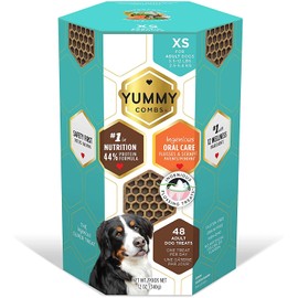Yummy Combs Dog Dental Treat - Extra Small - Protein Formula - 12oz Carton