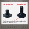 SPANSEE 12 PCS Long Bolts Compatible with Suncast Storage Sheds,