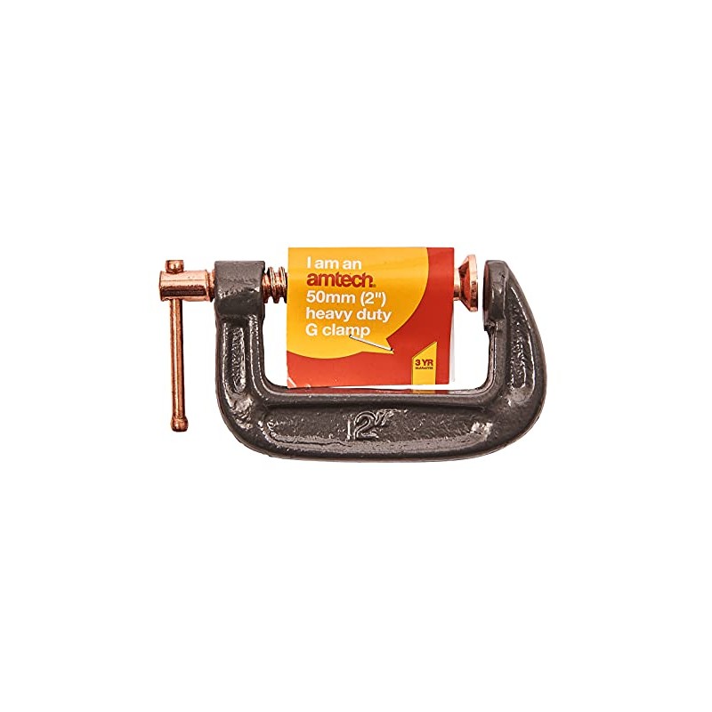 Amtech W5690 50mm (2") Heavy Duty G-clamp