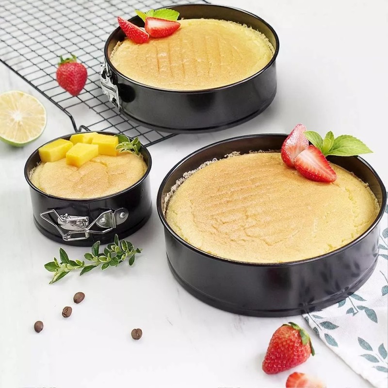 Moldes Pasteles Repostería Desmontables Para Tartas 3 Piezas