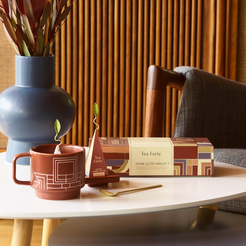 Tea Forte Frank Lloyd Wright, Petite Presentation Box Tea Sampler