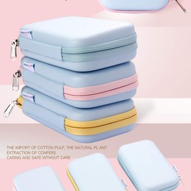 ZELINYE Baby Grooming Kit, 8 in 1 with Brush, Comb, Nail Clipper and File, Nasal Cleaner, Finger Toothbrush, Scissors, Portable Newborn Essentials Set Pink