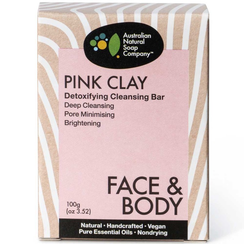 Australian Natural Soap Company Face & Body Bar - Pink