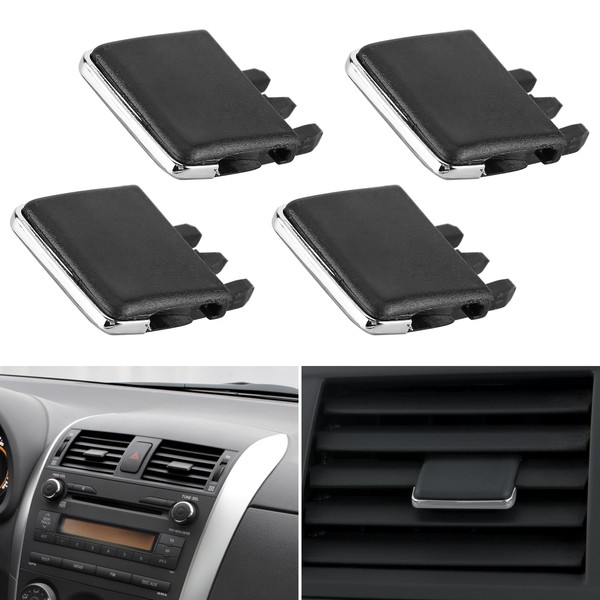 Slakerbe Car A/C Air Conditioning Vent Outlet Tab Clip,4PCS Air