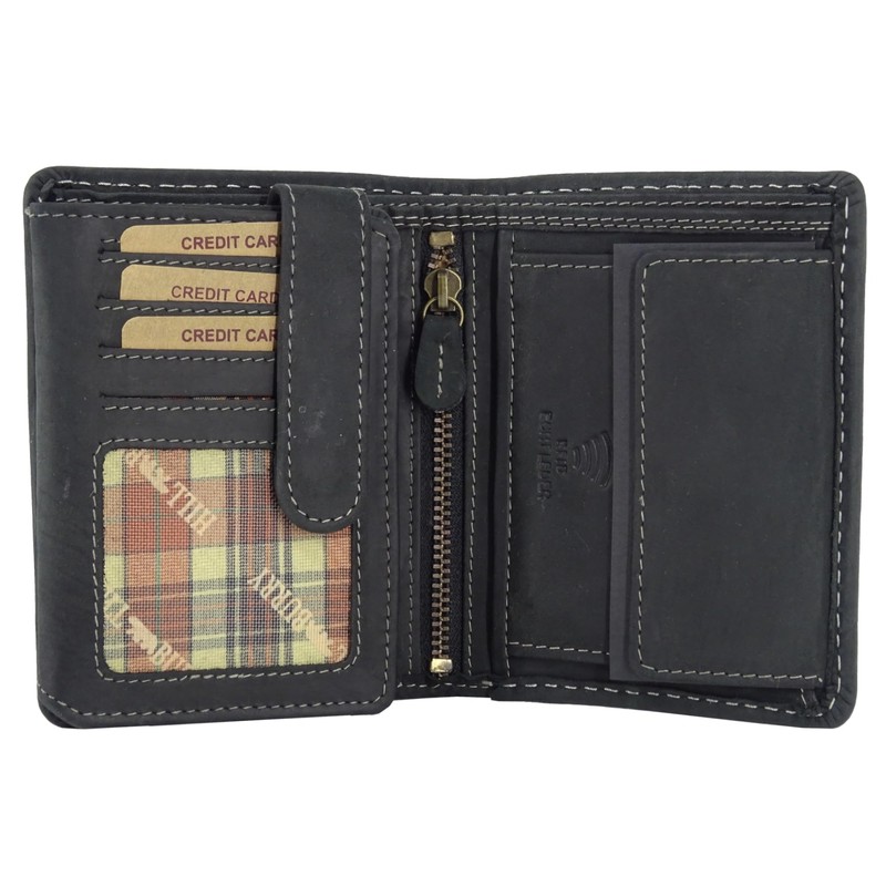 Genuine Leather Wallet • Wallet for Men and Women with