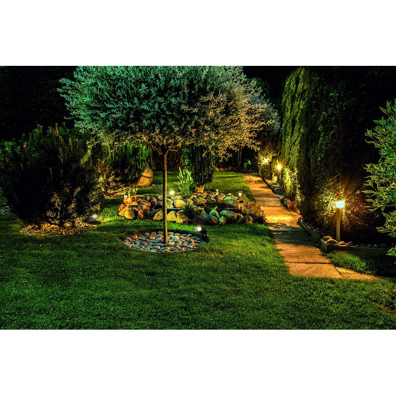 Luceco LED Decorative Outdoor Garden Single Spike Light, 3 Watts,