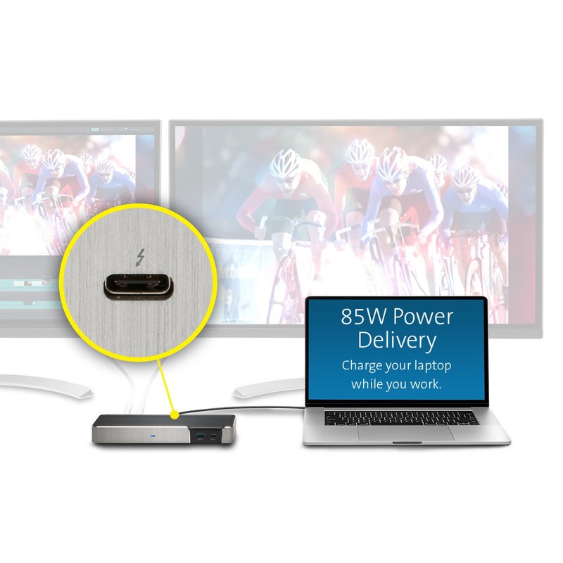 Kensington SD5200T Thunderbolt 3 Docking Station - 85W PD -