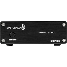 Dayton Audio BTR02 Bluetooth 5.0 Audio Receiver with 24-BIT/48 KHZ APTX HD
