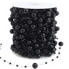 Charmoon Pearl Chain Ribbon 30m Beads Hair Ornaments Crafting Packaging