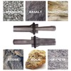 TorSor 2 Pack Rock Splitting Wedges 5/8'' 3/4'' Heavy Duty