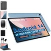 Android 14 Tablet with Keyboard，16GB RAM 128GB ROM 1TB Expand,