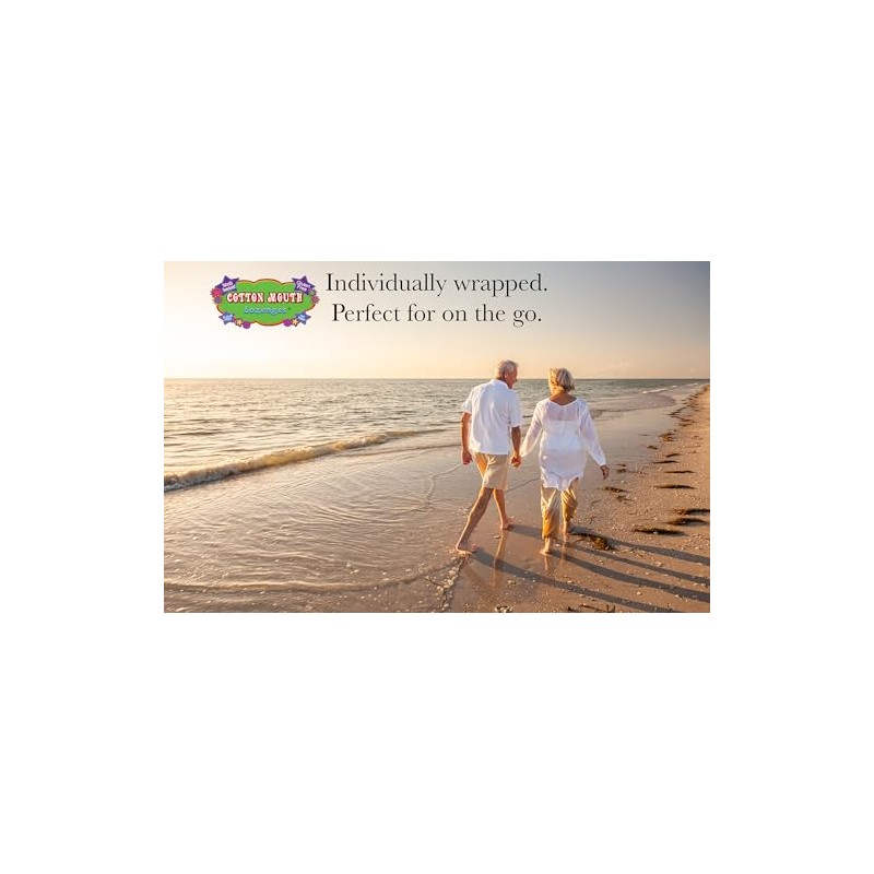 Cotton Mouth Dry Mouth Lozenges Fruit Mix Bag