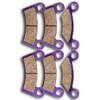 Carbon Fiber Brake Pads for Polaris for Outlaw 525 IRS