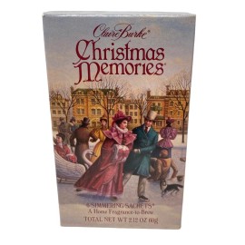 Claire Burke Simmering Sachets Christmas Memories Home Fragrance 1989 Box Of 6
