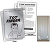 2 Pack Tot Finder Door Decals Help Firefighters Find Children