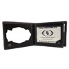 Piel Cabrera National Police Honor Badge Wallet Black Black, black,