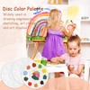 20 Pack Paint Tray Palettes for Kids, Plastic White Palettes