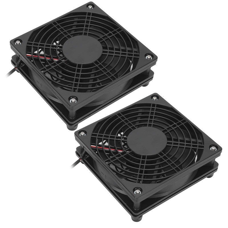 Tbest USB Cooling Fan 120MM 2 Pack Computer Case Fan