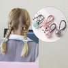 20 Pcs Children Elastic Hair Ties Blingbling Cute Candy Color