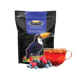 Tisana de Berries. Infusiones naturales. Tisanas Frutales . Mezcla de Tés. Mezcla de Fruta Deshidratada. Infusión de Berries Relajante. Tisana organica. Tisana gourmet. Té de Frutos Berries. Contenido 250 gramos