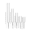 Brrnoo Tuning Fork Set, 5PCS 128HZ+256HZ+512HZ+1024HZ+2048HZ Medical Tuning Fork Hearing