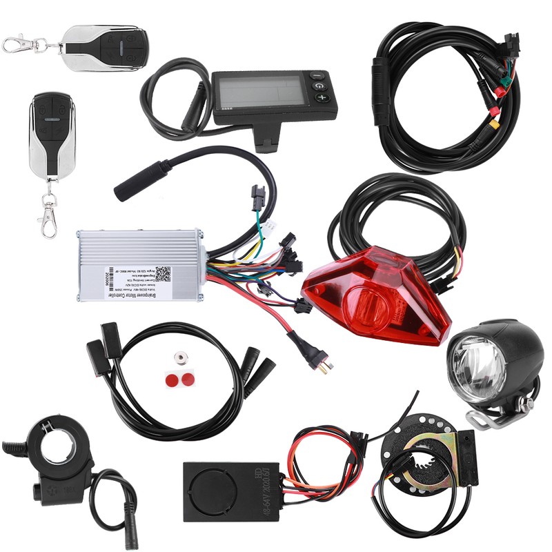 Electric Bicycle Waterproof Line Kit Mountain Bike Assist Controller Meter
