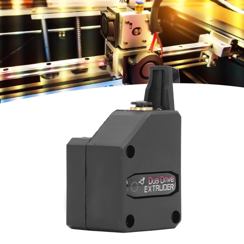 Dual Gear Drive Extruder Stable Feeding 1.75mm Filament Extruder Kit