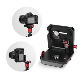 IFOOTAGE DSLR Camera Vertical Horizontal Switching Plate, HV-02 Quick Release Plate Horizontal and Vertical Conversion Board, Enhanced Version of HV-01, Perfect for SLR and Digital Cameras