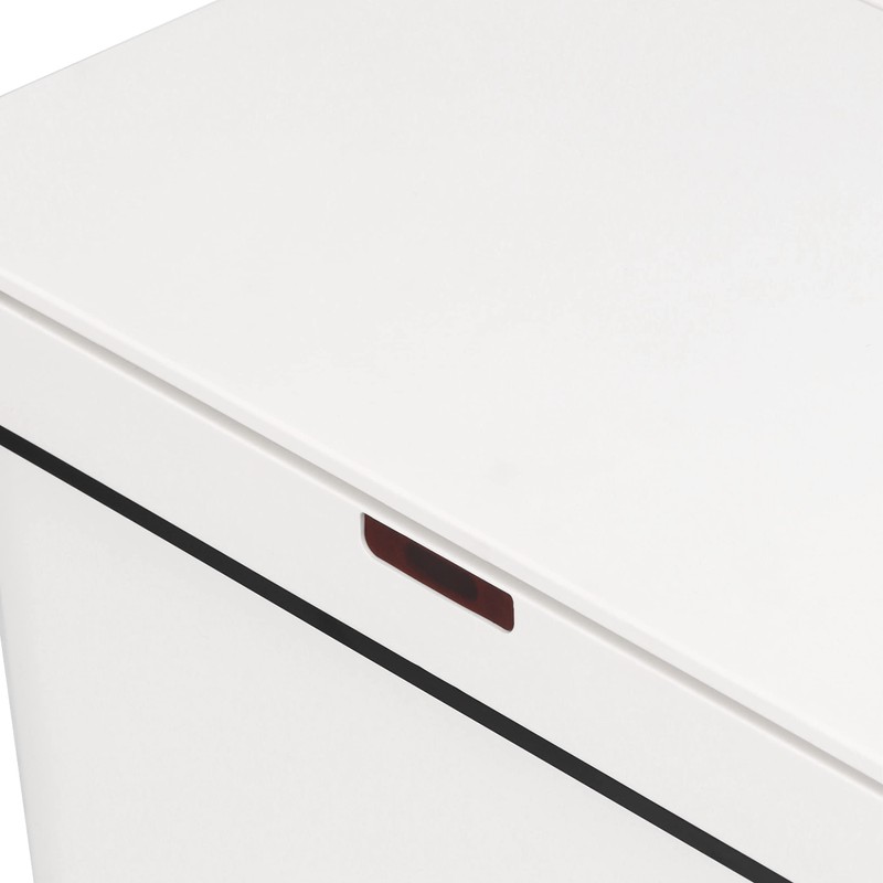 SIMPLI-MAGIC 79502 13 Gallon Touchless Sensor Trash Can, Rectangle Garbage