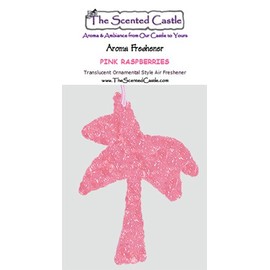 The Scented Castle 2-Pack Palm Tree - Pink Raspberries Scented Air Freshener
