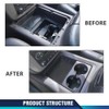 PIT66 Center Console Tray Cup Holder Bezel Compatible with 2007-2013