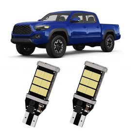 XFLHEHD 2PCS Tacoma Reverse Lights Fits for 2001-2023 Toyota Tacoma, 6500K White Super Bright Backup Lights, Upgraded Backup Reverse Bulb Replacement