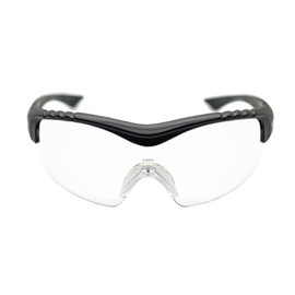 SSP Eyewear Methow RX-Able Shooting Glasses Nylon Frames, Black