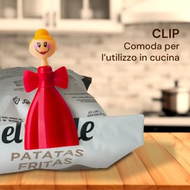 Avilia Magnetic Pen and Handy Matching Clip - Practical Set for Office or Home, Magnetic Clips Can Be Stored on Fridge or Whiteboard - Durable and