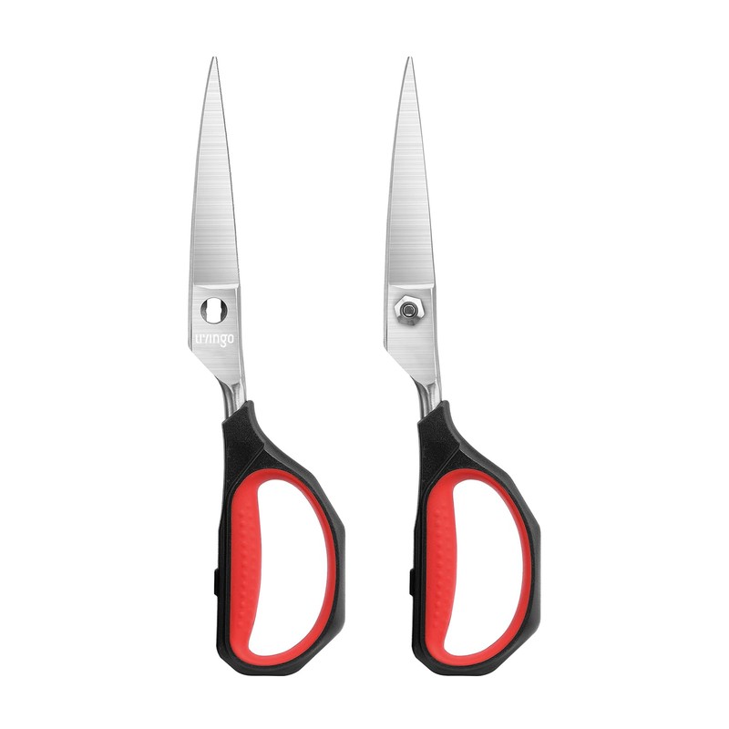 LIVINGO Heavy Duty Kitchen Shears Sharp Forged Thick Stainless Steel