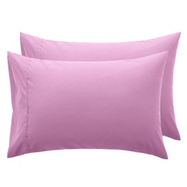 Dan River 100% Cotton Jersey Pillowcase Queen Size, Pink