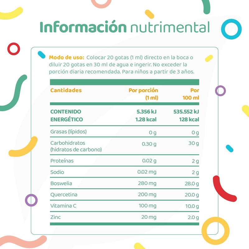 Ally Blend Kids en gotas 60 ml 2 meses de