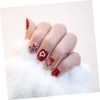 Healeved 10pcs Rhinestones Nail Charms Heart-Shaped Nail Decorations Creative Accessories