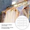 4Pcs Crystal Claw Chain Trimming Fringe Simulation Diamond Chain for